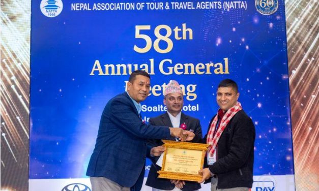 Reporter Regmi bags NATTA Award