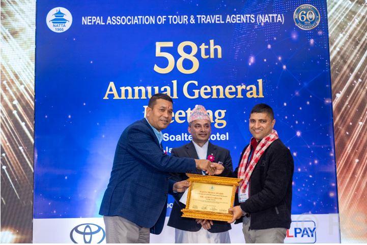 Reporter Regmi bags NATTA Award