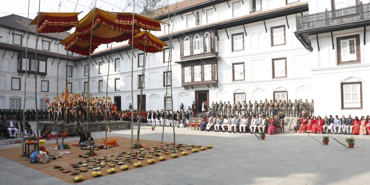 President Paudel attends ‘Basanta Shrawan’ ceremony