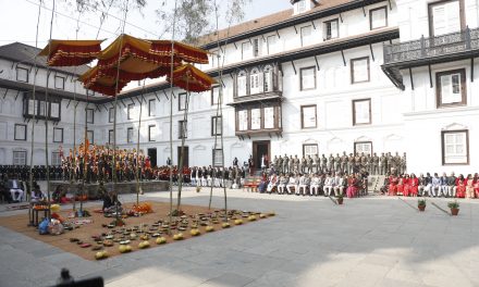 President Paudel attends ‘Basanta Shrawan’ ceremony