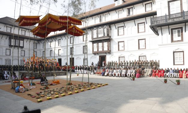 President Paudel attends ‘Basanta Shrawan’ ceremony