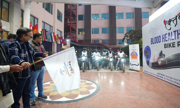 Blood Health Awareness Ride Unites Doctors and Citizens for a Healthier Tomorrow Marengo Asia Hospitals, Gurugram organises Blood Health Awareness Bike Rally