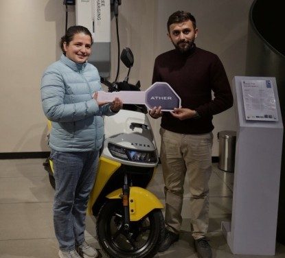 One Rupee, One Scooter! Daraz 11.11 Winner Takes Home an Ather Rizta
