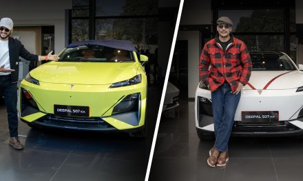 Anoop Bikram Shahi and Pradeep Khadka choose Deepal S07 as their Electric SUV of Choice