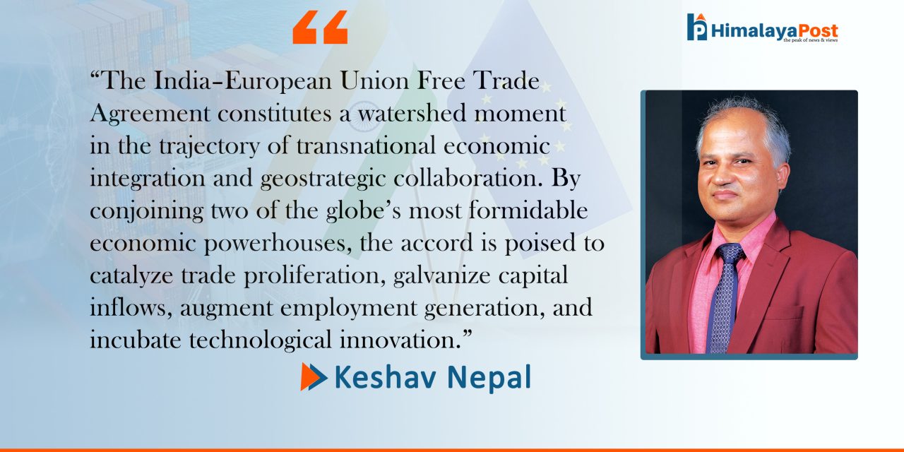  India Set to Lead the World Economy: A Historic Partnership Forged with Europe