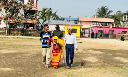 104-year-old woman votes in Mechinagar