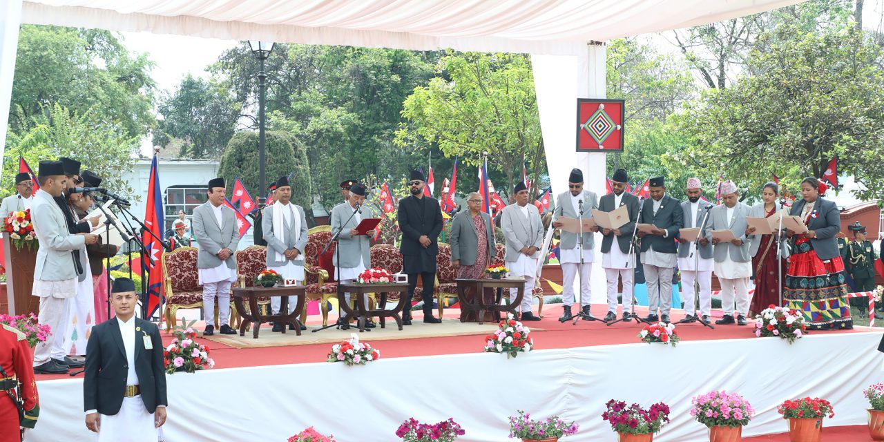 Composition of the 15-member Council of Ministers