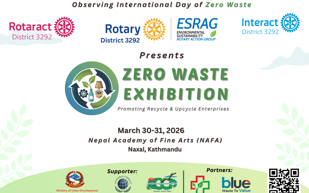 Turning Waste into Opportunity: Circular Economy Enterprises on One Platform ‘Zero Waste Exhibition 2026’ to be Held in Kathmandu