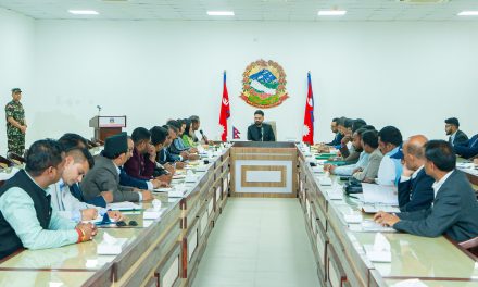 PM Shah sits for discussions with HoR members from Madhesh Province