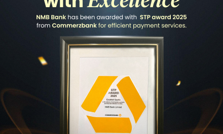 NMB Bank Wins Prestigious STP Award 2025 from Commerzbank