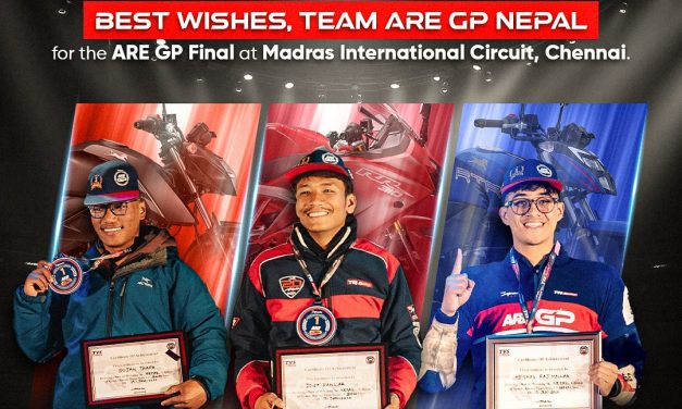 TVS Racing Nepal Riders Head to India for ARE GP Finals at Madras International Circuit