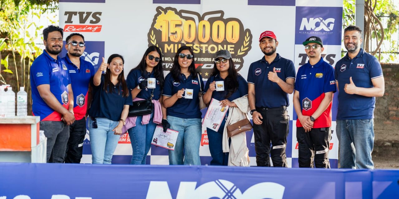 TVS NTORQ Celebrates 150,000 Riders in Nepal with Exciting NOG Ride to Shivapuri