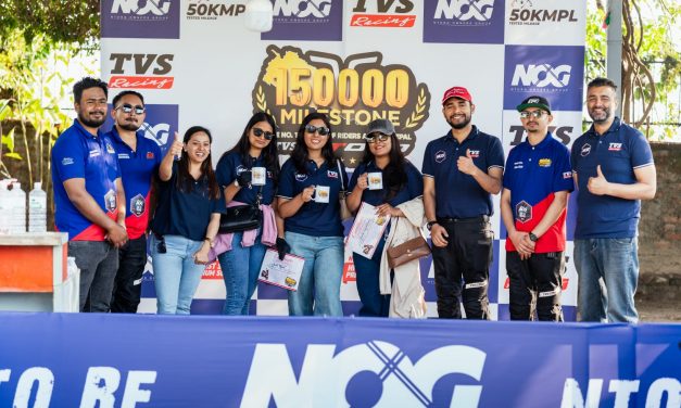 TVS NTORQ Celebrates 150,000 Riders in Nepal with Exciting NOG Ride to Shivapuri