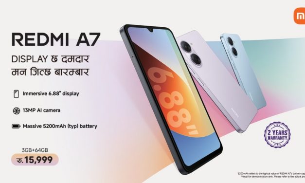 Xiaomi introduces entry level phone REDMI A7 in Nepali market