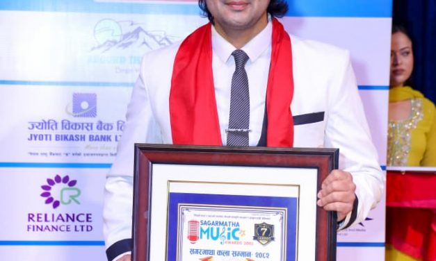 Choreographer Aswini Kant Jha Receives Sagarmatha Art Honor 2082