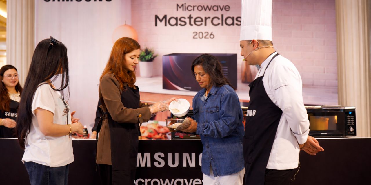 Samsung Nepal Hosts Special Microwave Masterclass with their convenient range of Microwave Lineup