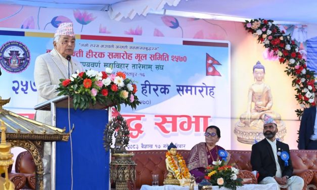 Buddha’s precepts alone are basis for sustainable peace and prosperity: President