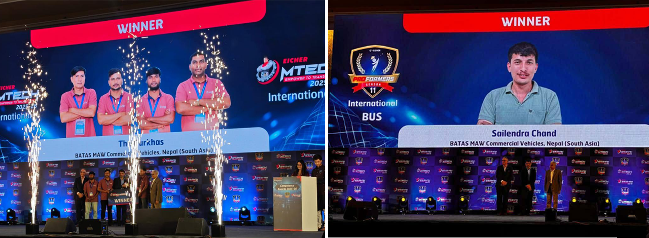 Nepal Triumphs on the Global Stage- Double Victory at EMTECH 2026 & VECV International Sales Contest PROFORMERS Season 11