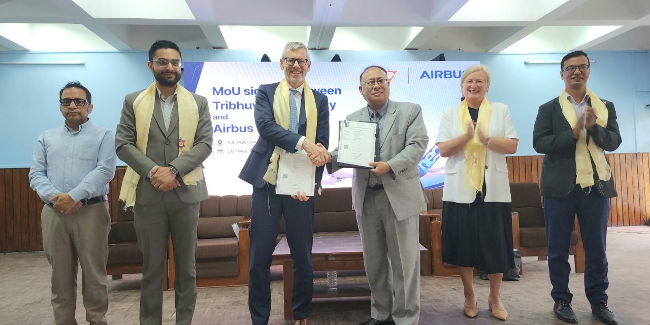 Airbus signs Memorandum of Understanding with Tribhuvan University for aerospace capacity building in Nepal