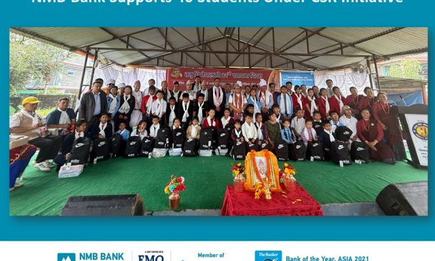 NMB Bank Supports 40 Students under CSR Initiative