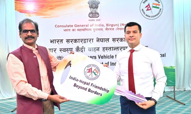 India Hands Over 10 Prisoner Carrier Trucks to Nepal