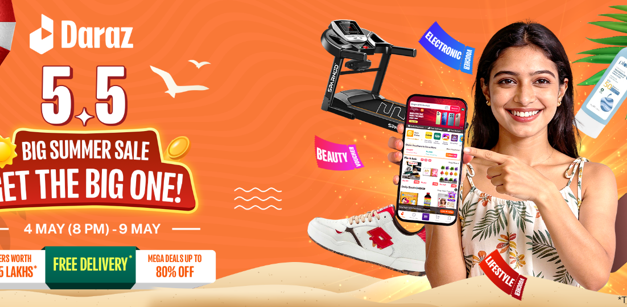Turn Up the Heat on Savings: Daraz Big Summer Sale is Here!