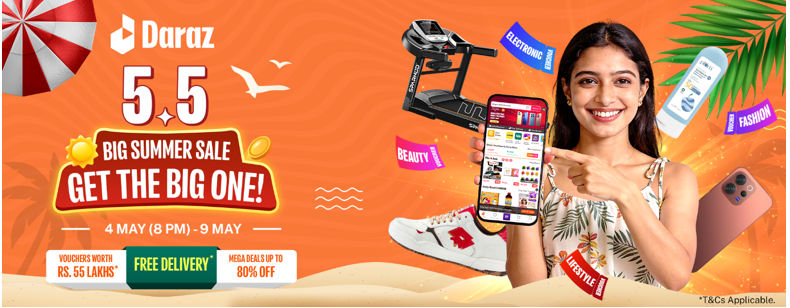 Turn Up the Heat on Savings: Daraz Big Summer Sale is Here!