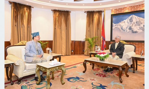 Speaker Aryal calls on President Paudel