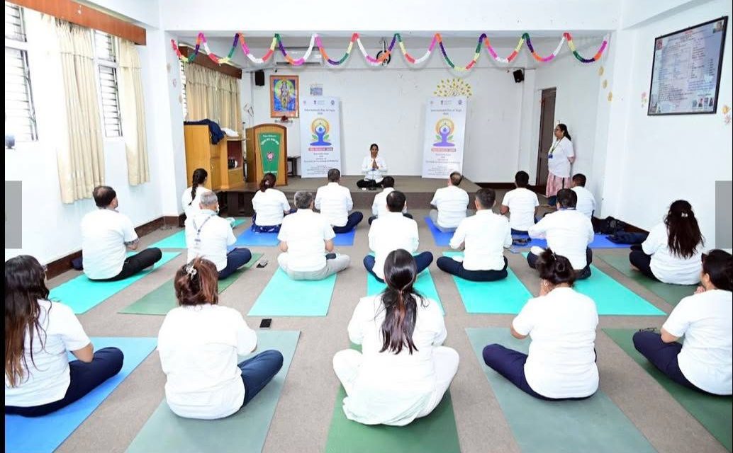Yoga Session Held at TU Ayurveda Campus Ahead of International Day of Yoga 2026