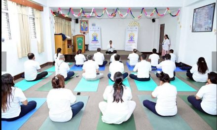 Yoga Session Held at TU Ayurveda Campus Ahead of International Day of Yoga 2026