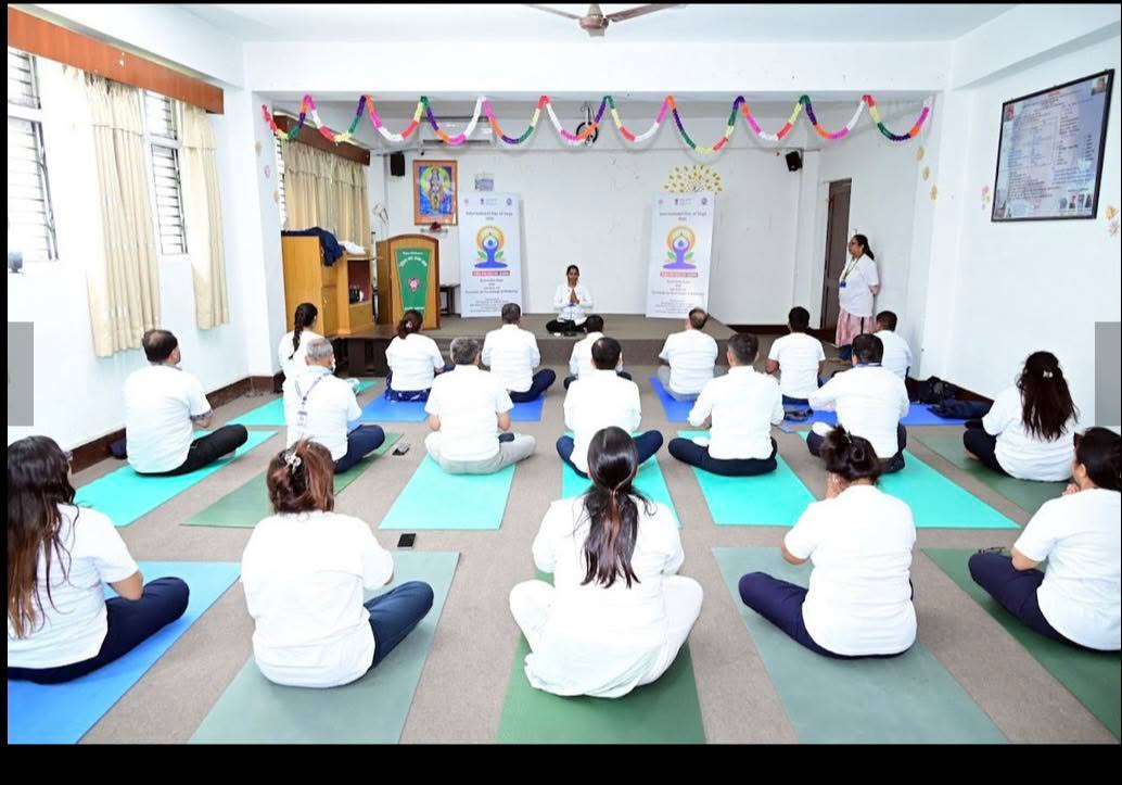 Yoga Session Held at TU Ayurveda Campus Ahead of International Day of Yoga 2026