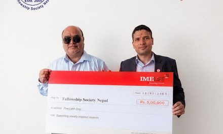 IME Life Insurance Supports Education of Visually Impaired Children
