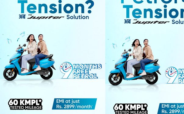 TVS Jupiter Kinda Aba 9 Months Petrol Free, 60 KMPL Mileage Ra Lastai Kam EMI at only Rs. 2,899