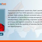 “India–Nepal Ties in Focus as Rabi Lamichhane Begins India Visit”