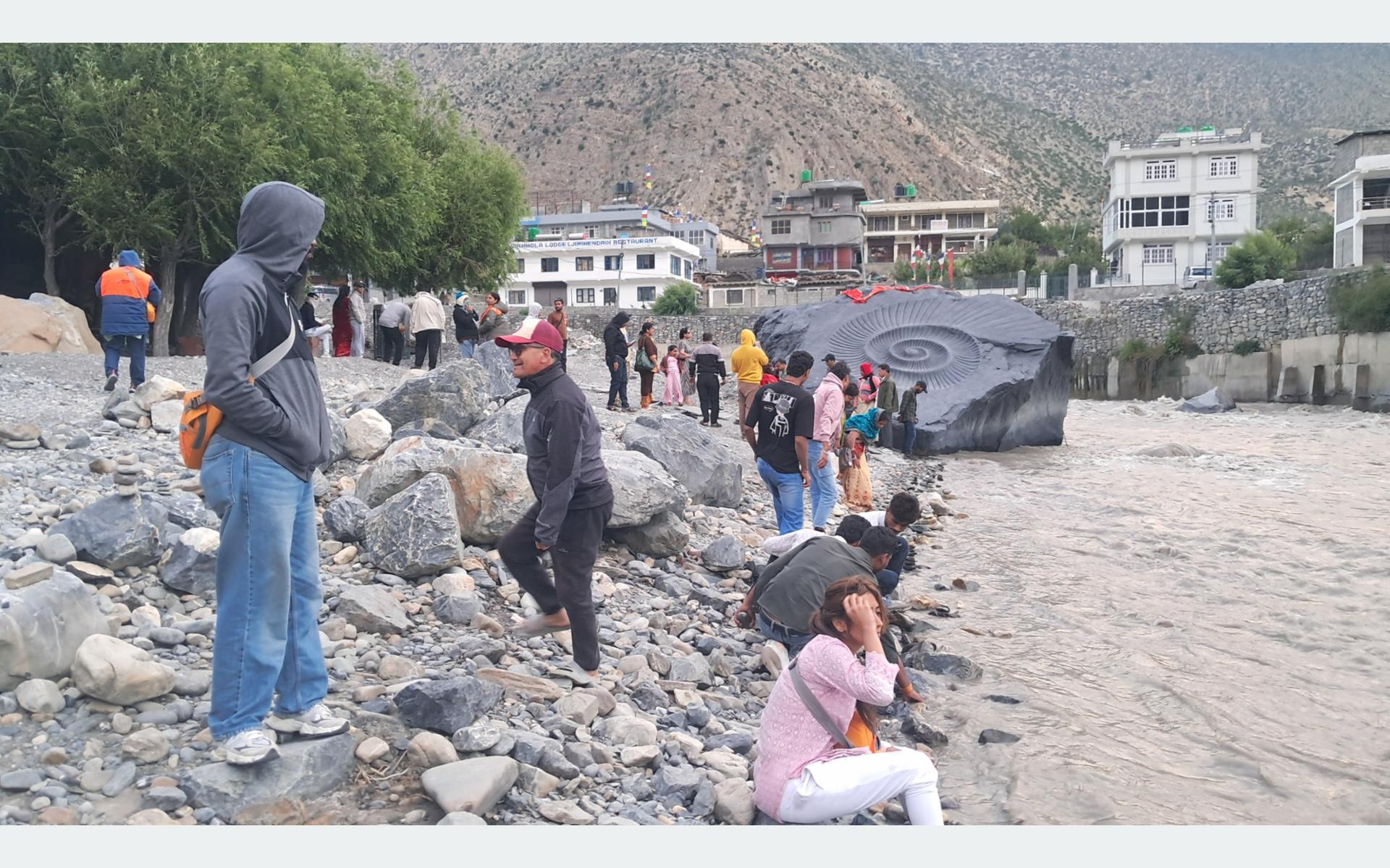 Shaligram Sheela sculpture in Jomsom becomes centre of religious faith