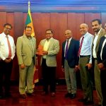 SAARC CCI President Chandi Raj Dhakal Call on Hon. Foreign Minister of Sri Lanka Mr. Vijitha Herath