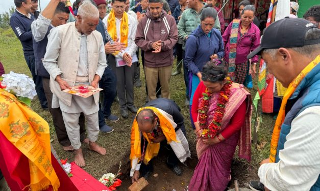  Foundation Stone laying ceremony of Monastery Building in Solukhumbu, Nepal