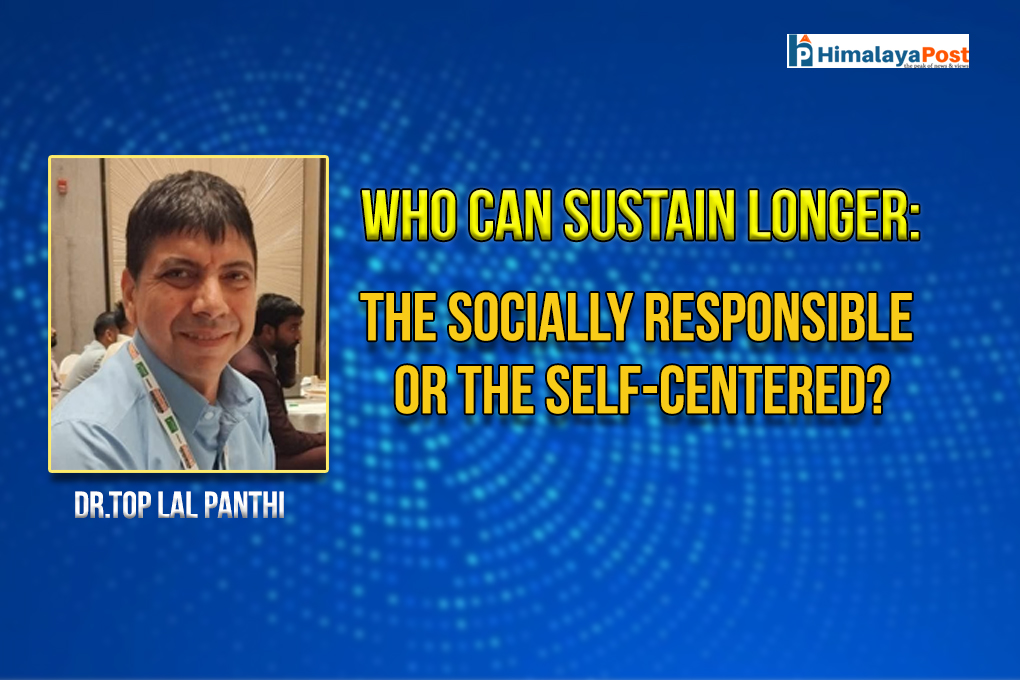 The True Measure of Success Is Social Contribution: Dr. Top Lal Panthi