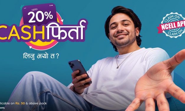Ncell Launches Monsoon Offer with Up to 20% Cashback on Packs and New SIM Cards