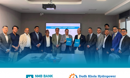 NMB Bank Leads Financial Closure of 65 MW Dudh Khola Hydropower Project