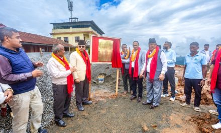 Foundation Stone Laid for New School Building at Janhit Secondary School with Indian Grant Support
