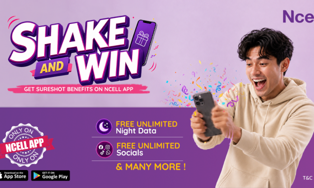 Ncell launches ‘Shake and Win’, surprise rewards to customers