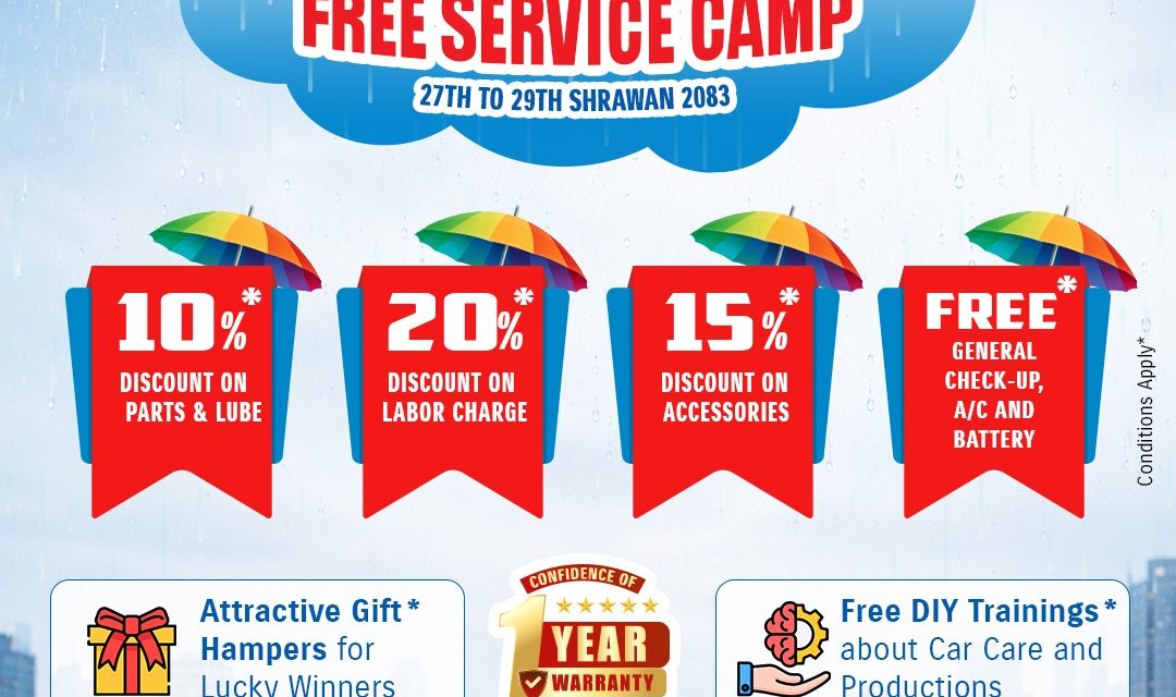 Suzuki Launches Nationwide Monsoon Service Camp with Special Discounts and Free Safety Checks