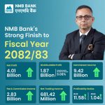 NMB Bank Crosses Milestone NPR 4 Billion Net Profit as Q4 earning Surges