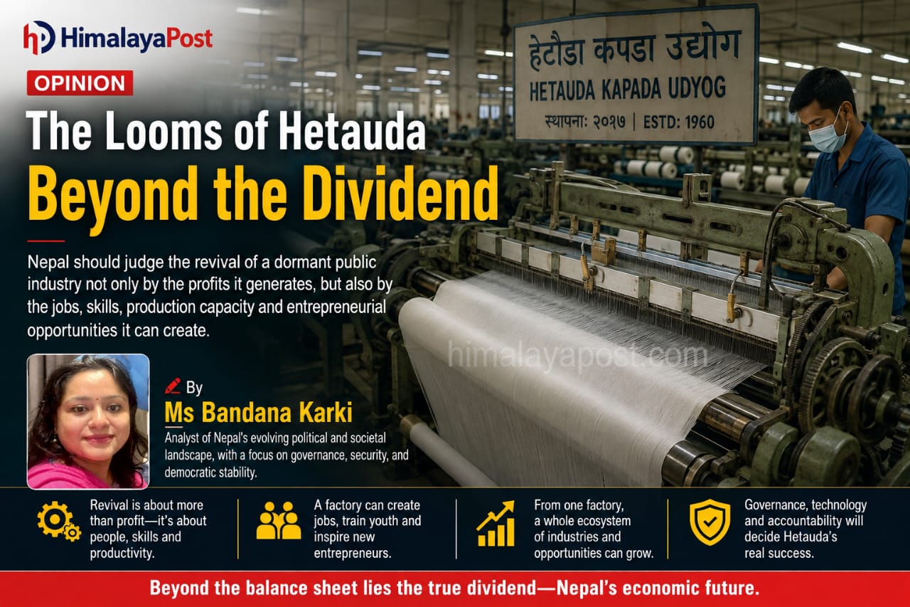 The Looms of Hetauda: Beyond the Dividend