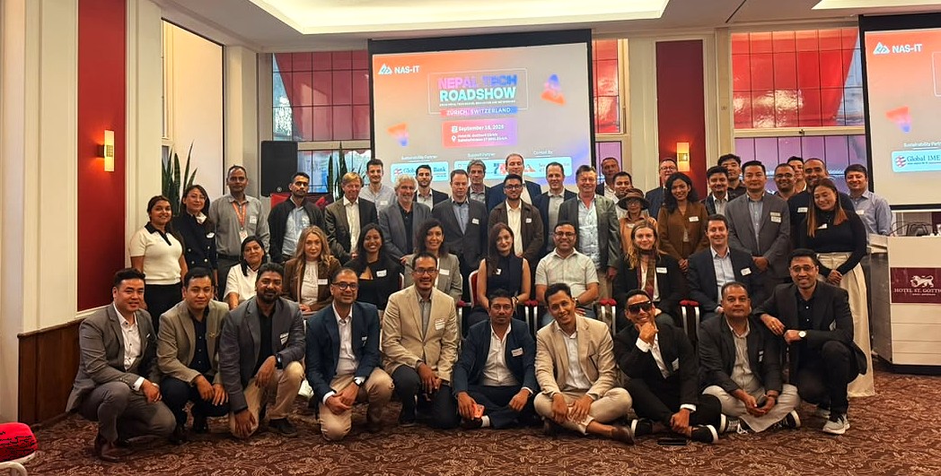 NAS-IT Connects Nepali IT Companies with International Markets at Nepal Tech Roadshow Switzerland 2026