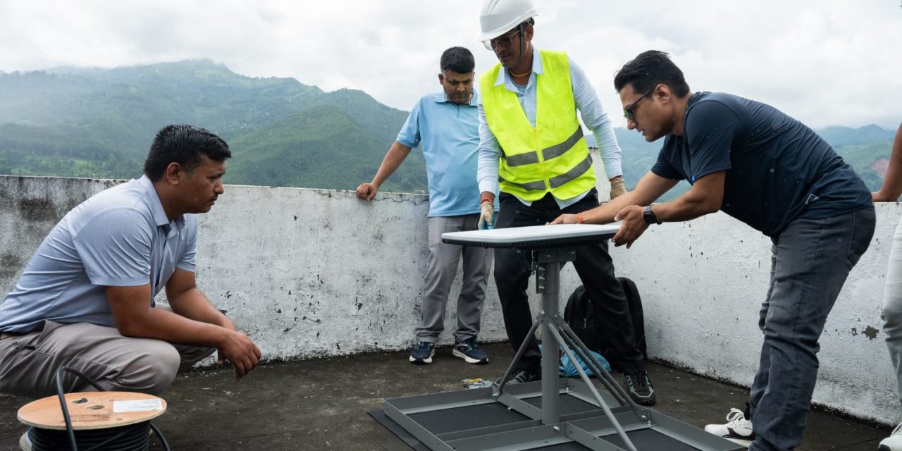 Ncell brings satellite-powered connectivity in flood-affected region