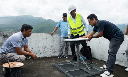 Ncell brings satellite-powered connectivity in flood-affected region