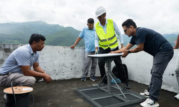 Ncell brings satellite-powered connectivity in flood-affected region