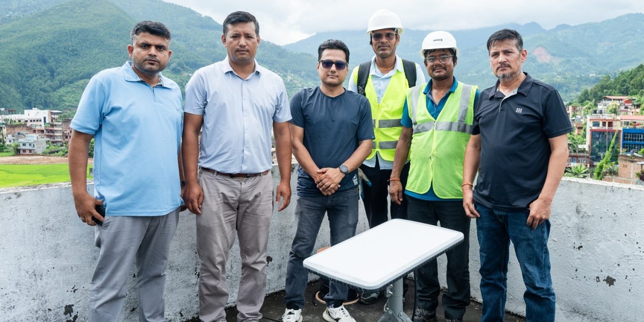 Ncell Brings Satellite-Powered Connectivity to Flood-Hit Areas, Deploys LEO Internet in Nuwakot